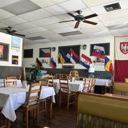 European Restaurant & Deli - Restaurant area