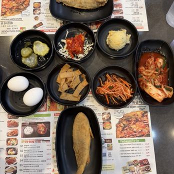 BCD Tofu House - Banchan - Korean Near Me - Buena Park, California