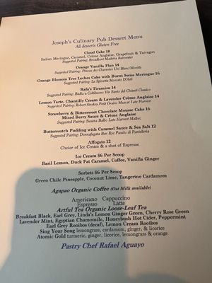 Menu photo 2 Joseph's Culinary Pub Santa Fe, NM