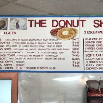 The Donut Shop & Bakery - Breakfast plate menu - Donuts Near Me - Richland, Mississippi The Donut Shop & Bakery - Breakfast plate menu - Donuts Near Me - Richland, Mississippi