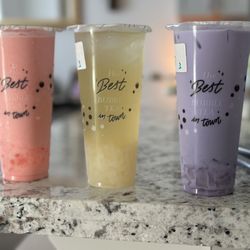 Tea It - Strawberry Smoothie, Lychee Tea, Taro Milk Tea