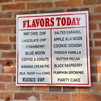Mr G's Old Fashioned Ice Cream - flavors today - Ice Cream & Frozen Yogurt Near Me - Gettysburg, Pennsylvania Mr G's Old Fashioned Ice Cream - flavors today - Ice Cream & Frozen Yogurt Near Me - Gettysburg, Pennsylvania
