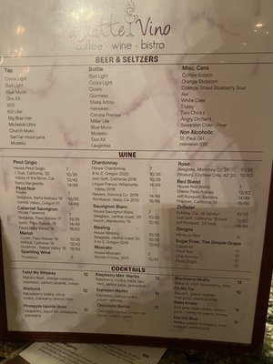 Menu photo 5 A Latte Vino Casa Grande, AZ Menu photo 5 A Latte Vino Casa Grande, AZ