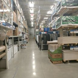 Appliance section at Lowes Appliance section at Lowes