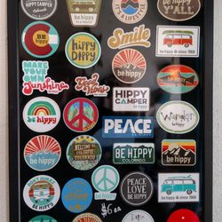 Be Hippy - Stickers