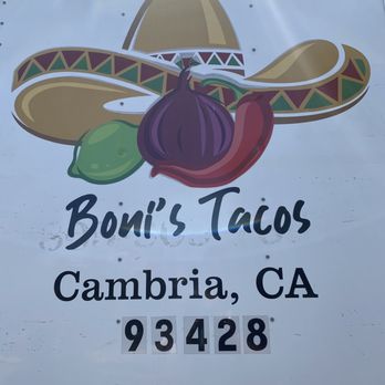 Boni's Tacos - Mexican Near Me - Cambria, California