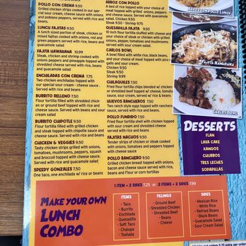 Tottos Mexican Restaurant - Menu - Mexican Near Me - Lancaster, South Carolina