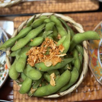 Mensho Ramen - Garlic edamame - Ramen Near Me - Phoenix, Arizona Mensho Ramen - Garlic edamame - Ramen Near Me - Phoenix, Arizona