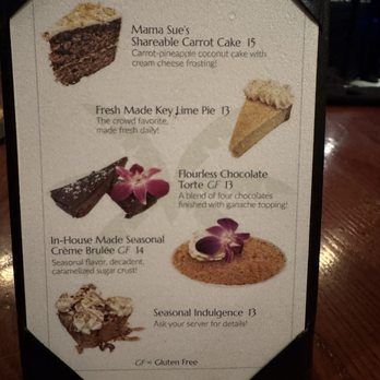 Florida's Fresh Grill - Dessert menu - Seafood Near Me - Cocoa Beach, Florida Florida's Fresh Grill - Dessert menu - Seafood Near Me - Cocoa Beach, Florida