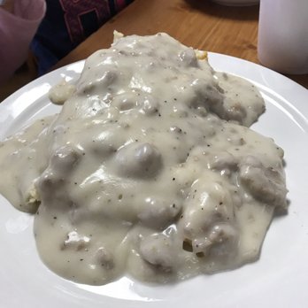 Ms. Carolyn's Restaurant - Biscuits and gravy. - Breakfast & Brunch Near Me - Fernandina Beach, Florida