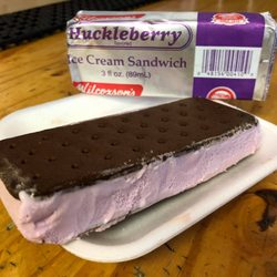 Chalet Market Downtown Deli - Get your locally made Wilcoxson's Ice Cream treats here including everybody's favorite: Huckleberry Ice Cream sandwiches!