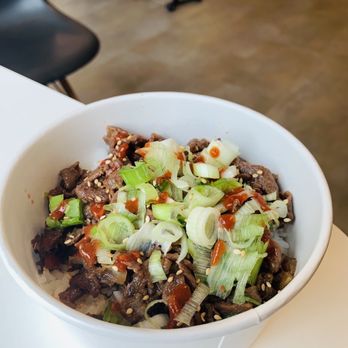 Clairmont Cafe - Bulgogi Ricebowl (Clairmont Special)! So good!! - Cafes Near Me - Atlanta, Georgia