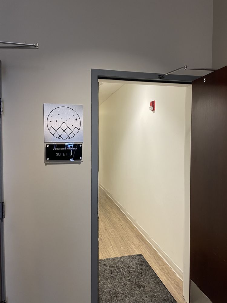 Golden Laser Aesthetics Logo