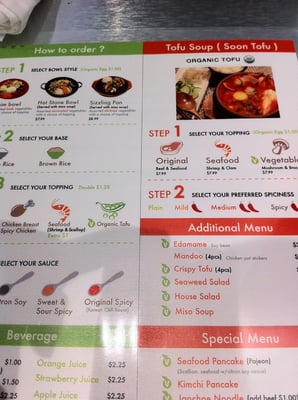 Menu photo 8 Bibimbowl Sunnyvale, CA Menu photo 8 Bibimbowl Sunnyvale, CA