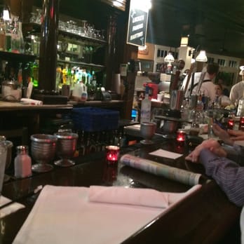 Lucile's Stateside Bistro - We always sit at the bar. Angel hair pasta with salmon is one of my favorites. That and the chicken fried steakbig enough split. - American Near Me - Fort Worth, Texas