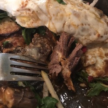 Medina Cafe - unbearably salty and overcooked/dry short ribs - Breakfast & Brunch Near Me - Vancouver, British Columbia
