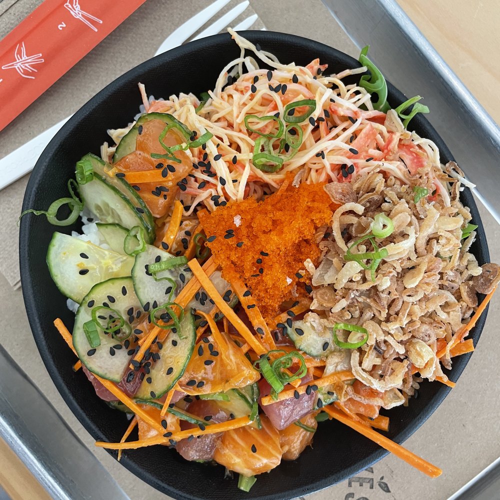 Nom Nom Poké Shop - Build Your Own Poke Bowl - Japanese Near Me - Savannah, Georgia