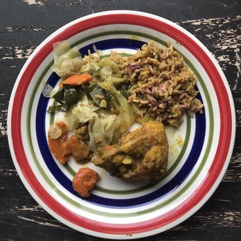 Jam Rock BBQ Jerk - Curry chicken lunch - Barbeque Near Me - Naperville, Illinois