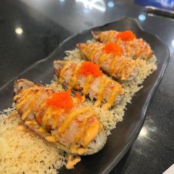 Sushi On - Baked mussels - Japanese Near Me - San Marcos, California Sushi On - Baked mussels - Japanese Near Me - San Marcos, California