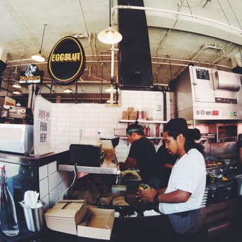 Eggslut - ever so busy - Breakfast & Brunch Near Me - Los Angeles, California
