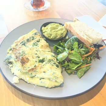 La Boom Cafe - Spinach and feta omelette - Bakeries Near Me - Kissimmee, Florida La Boom Cafe - Spinach and feta omelette - Bakeries Near Me - Kissimmee, Florida