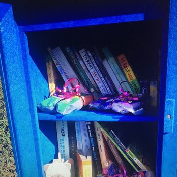 Little Free Library - True blue has lots of space - Community Book Box Near Me - Concord, California Little Free Library - True blue has lots of space - Community Book Box Near Me - Concord, California