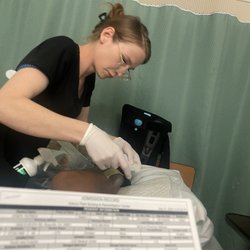 Asbury Park Nursing and Rehabilitation Center - Teaching me how to wrap my own leg and which products not to use that may be harmful or delay the healing process also not to pick scabs.