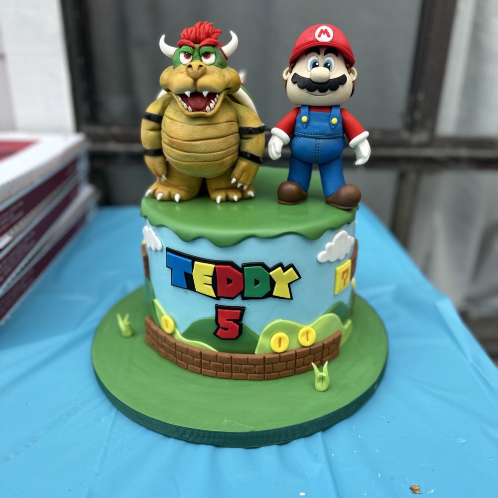 My Baking Creations - Perfect Super Mario cake. Just outstanding! - Desserts Near Me - San Francisco, California My Baking Creations - Perfect Super Mario cake. Just outstanding! - Desserts Near Me - San Francisco, California
