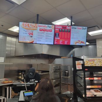 Godfathers Pizza - Inside order area - Pizza Near Me - Williams, California Godfathers Pizza - Inside order area - Pizza Near Me - Williams, California