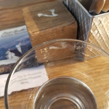 Sailing Goat Restaurant - Dirty cups, but after I asked the person at the bar for another cup I saw them aggressively checking and wiping down all of them - Seafood Near Me - Richmond, California Sailing Goat Restaurant - Dirty cups, but after I asked the person at the bar for another cup I saw them aggressively checking and wiping down all of them - Seafood Near Me - Richmond, California
