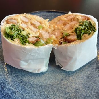 Rice Junky - Pork crunch wrap - Pubs Near Me - Santa Clara, California Rice Junky - Pork crunch wrap - Pubs Near Me - Santa Clara, California