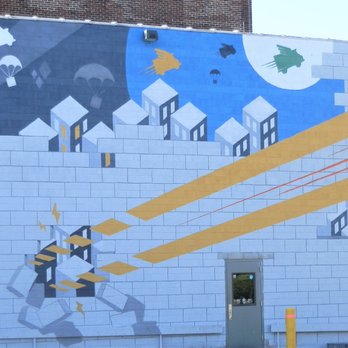 ClusterTruck Mural by Bliss - ClusterTruck mural by Pamela Bliss and Phanomen Design - Public Art Near Me - Indianapolis, Indiana ClusterTruck Mural by Bliss - ClusterTruck mural by Pamela Bliss and Phanomen Design - Public Art Near Me - Indianapolis, Indiana