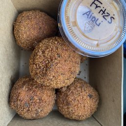 Risotto Fritters