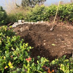 Skill, A Professional Handyman - New stone patio preparation