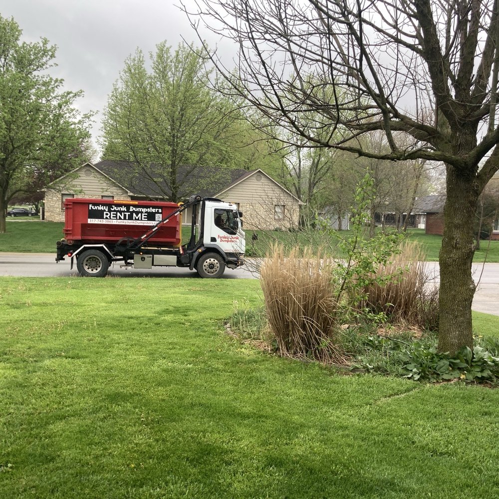 Funky Junk Dumpsters - They're here! - Dumpster Rental Near Me - Indianapolis, Indiana Funky Junk Dumpsters - They're here! - Dumpster Rental Near Me - Indianapolis, Indiana