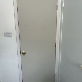 Handyman Daddy - The door he installed with trim - Painters Near Me Handyman Daddy - The door he installed with trim - Painters Near Me