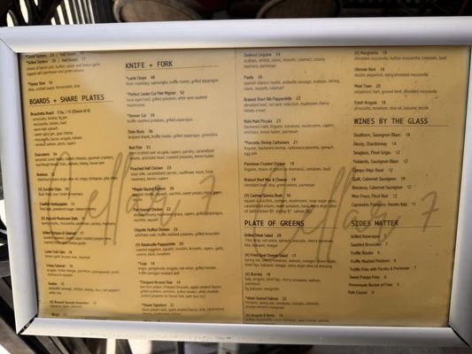 Menu photo 1 Cellar 7 Houston, TX