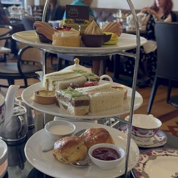 Fairmont Empress - Classic 3 tiered Afternoon Tea. - Hotels Near Me - Victoria, British Columbia