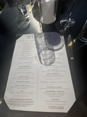 Menu photo 8 VUE Rooftop Washington, DC, DC