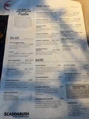 Menu photo 5 Scaddabush Burlington, ON Menu photo 5 Scaddabush Burlington, ON