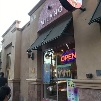 Milano Gelato Ice Cream - Outside - Gelato Near Me - Concord, California