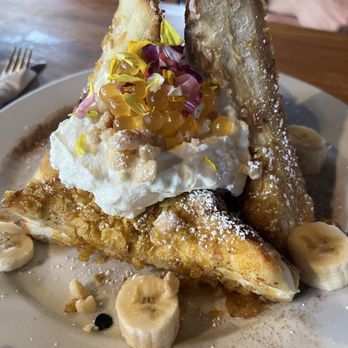 Nalu's South Shore Grill - Corn flake French toast yum yum - Hawaiian Near Me - Kihei, Hawaii