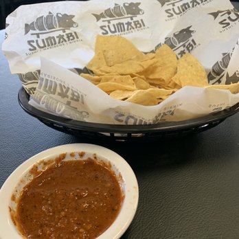 Sumabi - Complimentary Chips and Salsa - Sushi Bars Near Me - Norco, California