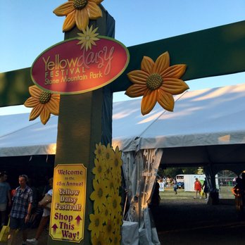 Yellow Daisy Festival - Front entrance - Festivals Near Me - Stone Mountain, Georgia Yellow Daisy Festival - Front entrance - Festivals Near Me - Stone Mountain, Georgia