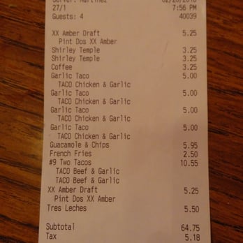 Azteca - See if your receipt matches the menu prices. - Mexican Near Me - Garden Grove, California Azteca - See if your receipt matches the menu prices. - Mexican Near Me - Garden Grove, California
