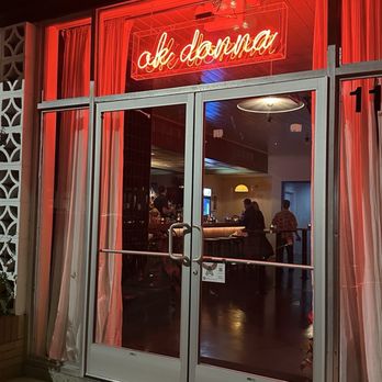 OK Donna - OK Donna sign in the front - Italian Near Me - Charleston, South Carolina