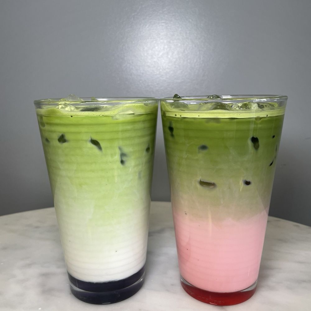 Brew Bytes Cafe - Honey Matcha Latte and Rose Matcha Latte - Coffee & Tea Near Me - Cupertino, California Brew Bytes Cafe - Honey Matcha Latte and Rose Matcha Latte - Coffee & Tea Near Me - Cupertino, California