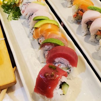 Sushi Spot - Rainbow roll #2 - Japanese Near Me - Aiea, Hawaii Sushi Spot - Rainbow roll #2 - Japanese Near Me - Aiea, Hawaii