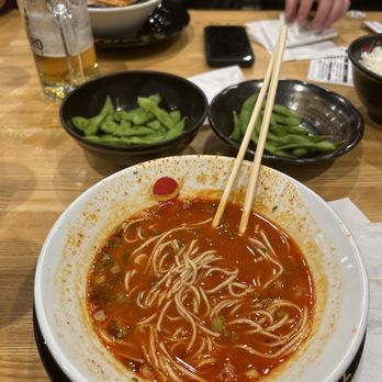Hakata Ikkousha Ramen - Level 4 and Level 2 God Fire Edamame Rice Sapporo AMAZING 10/10 - Ramen Near Me - Costa Mesa, California Hakata Ikkousha Ramen - Level 4 and Level 2 God Fire Edamame Rice Sapporo AMAZING 10/10 - Ramen Near Me - Costa Mesa, California