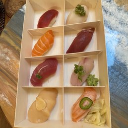 Sushi selection
